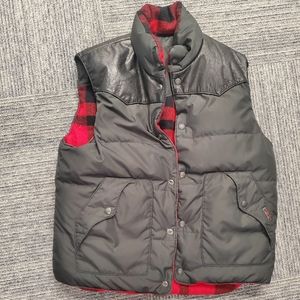 Polo  Ralph Lauren Down Puffer Reversible  Men's Vest Sz L